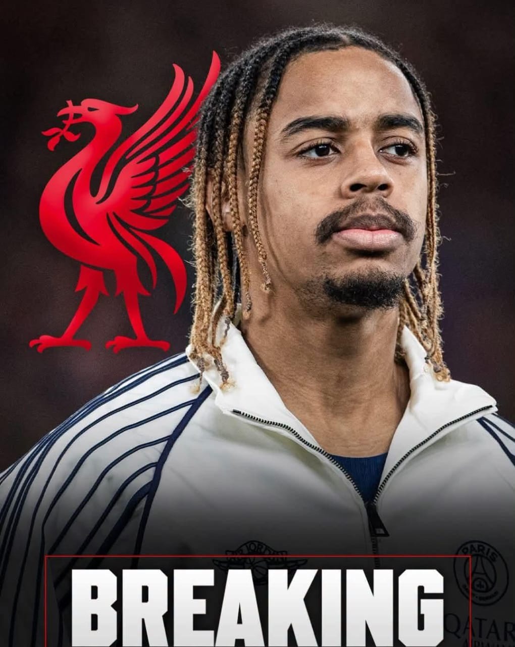 Liverpool oo Hoggaanka u Haysa Saxiixa Bradley Barcola, Xiddiga oo Diiday Heshiis Cusub oo PSG ah!